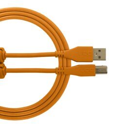 Ultimate Audio Cable USB 2.0 A-B Orange Straight 1 m