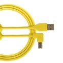 Ultimate Audio Cable USB 2.0 A-B Yellow Angled 1 m