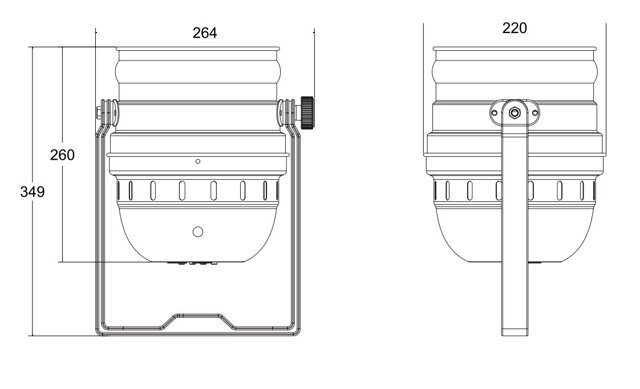 LEDPAR184/AL